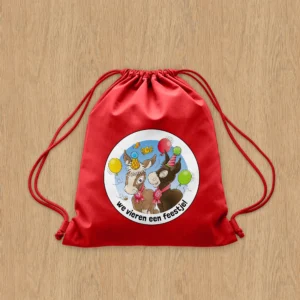 Kindertas "We Vieren Een Feestje"